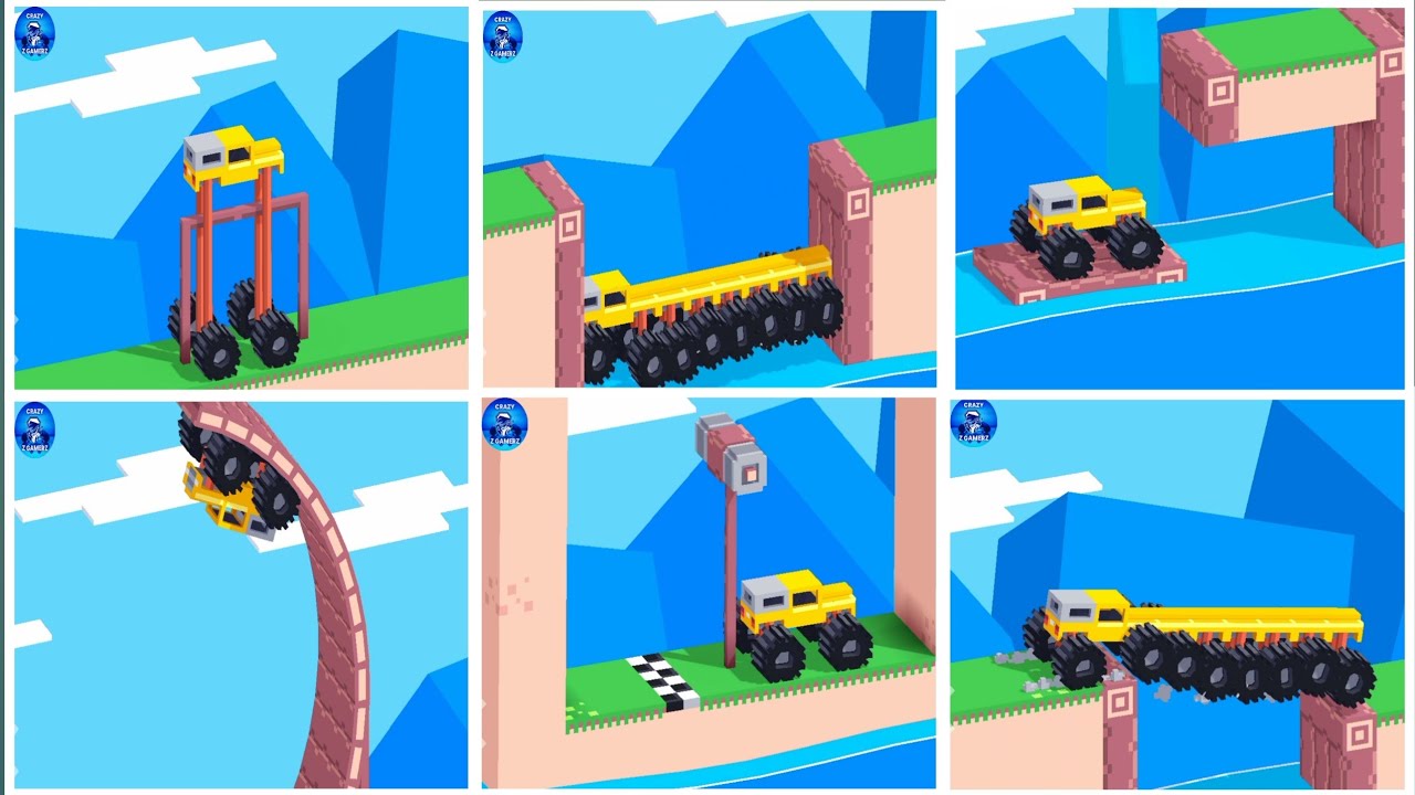 Drive Mad All Level Gameplay Walkthrough | Fancade Game ( E.PN 2 )