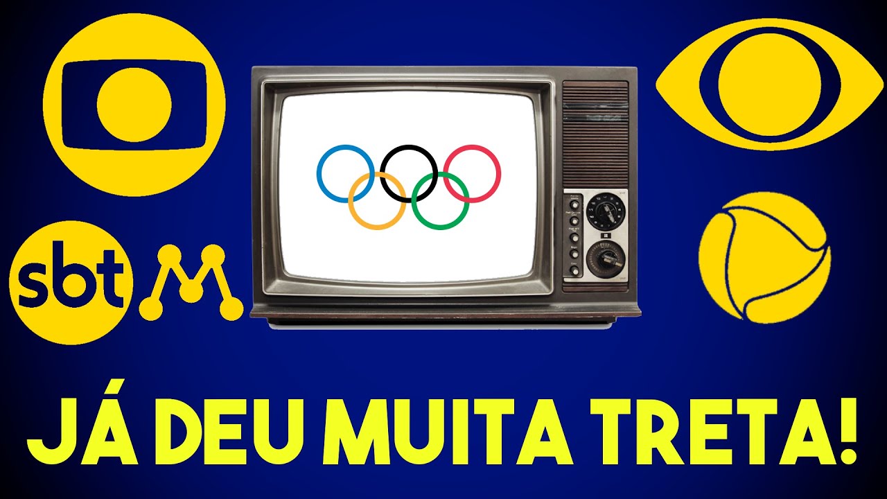 A HISTÓRIA das OLIMPÍADAS na TV!!!