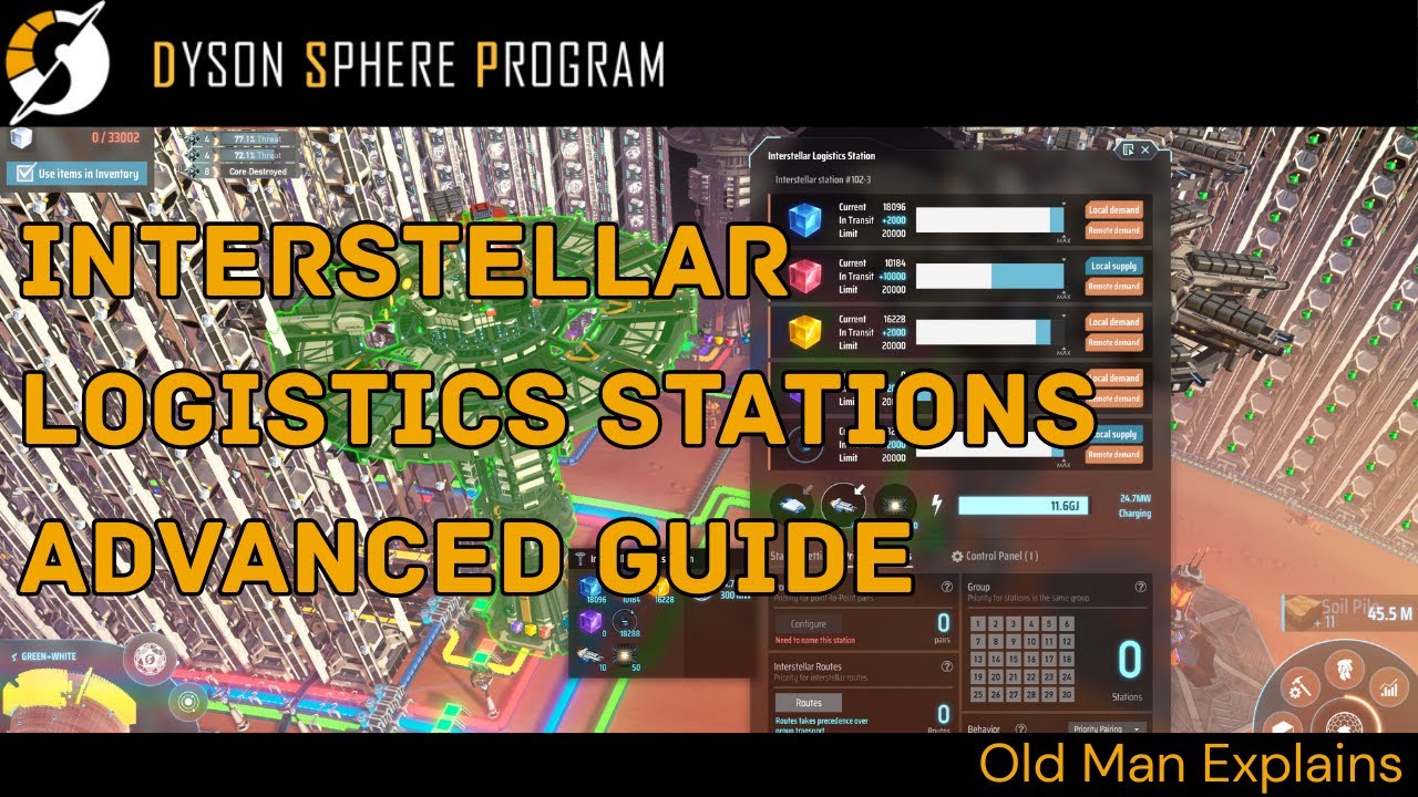 Dyson Sphere Program: Interstellar Logistics Stations Advanced Guide