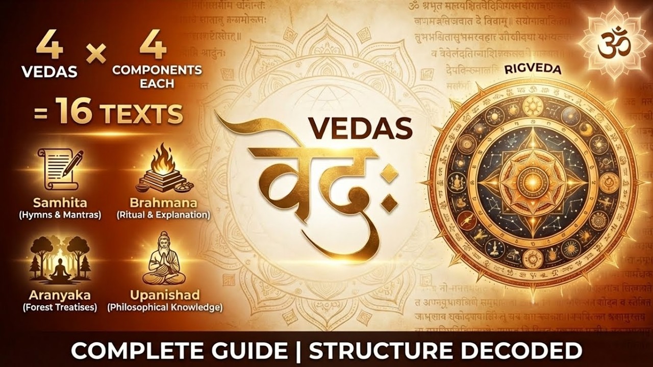 Complete Guide to the Vedas: Structure, Composition & Sanskrit Texts Explained - Episode 1