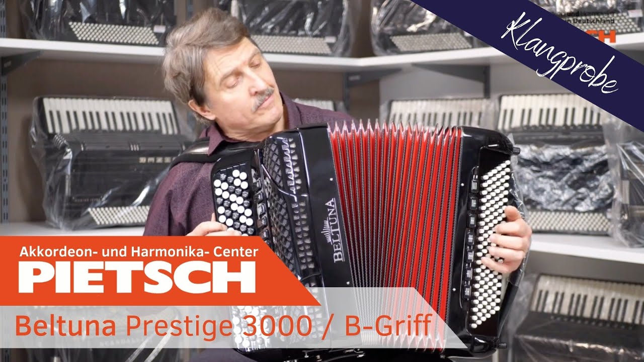 Akkordeon - Beltuna Prestige 3000 / B-Griff - Klangprobe