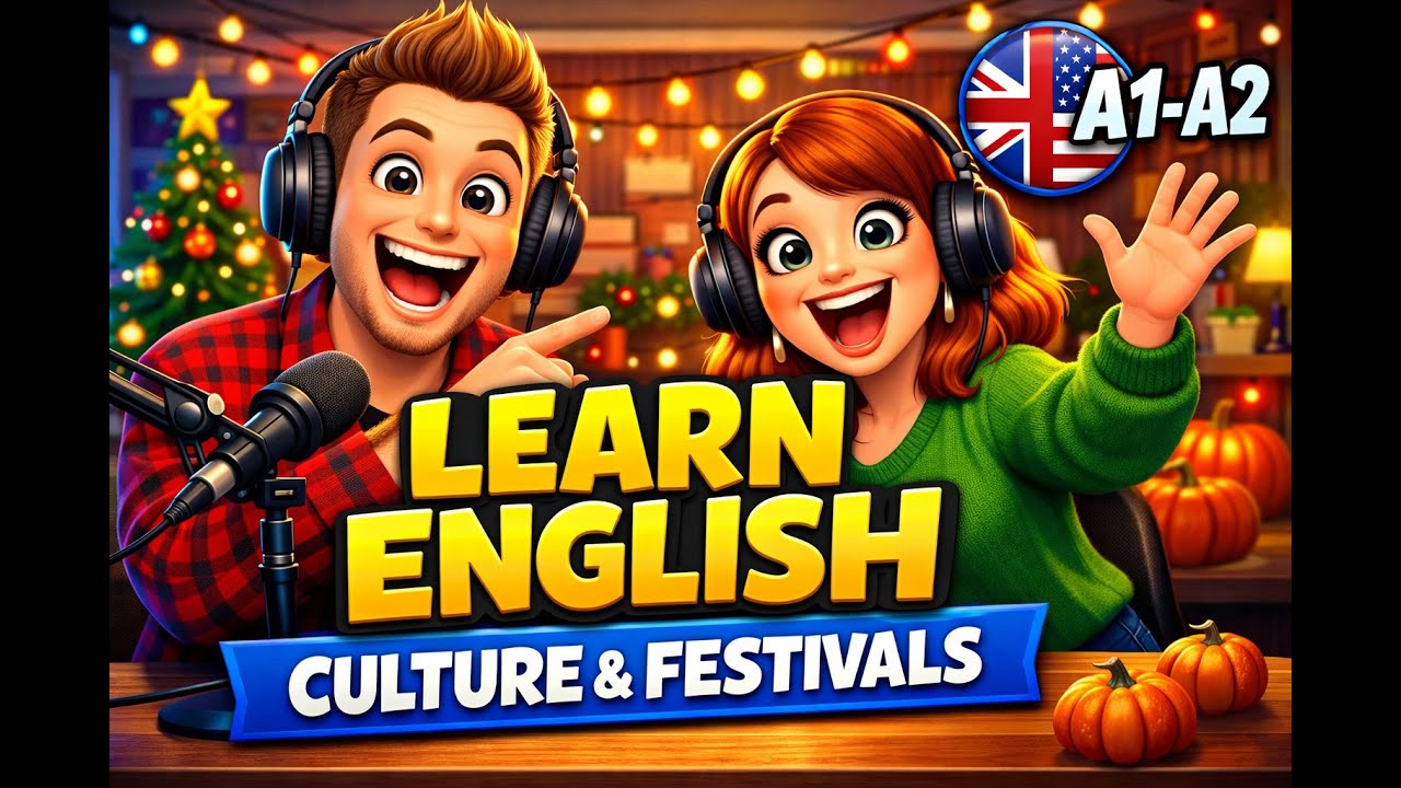 English Survival Guide: How to Talk About Holidays & Traditions | Easy English Podcast Lesson 14