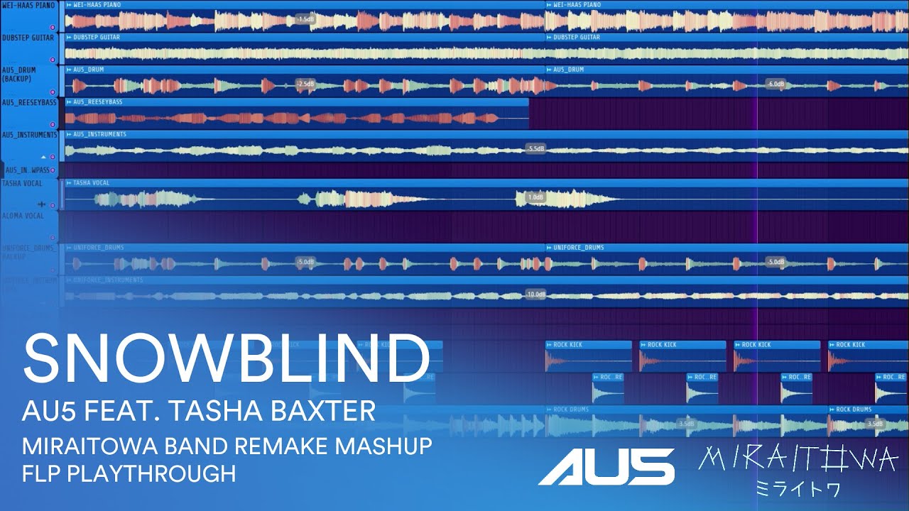[Au5] Snowblind (MIRAITOWA Band Remake Mashup)