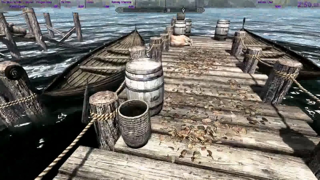 Skyrim Master Chef% speedrun 4:55 world record