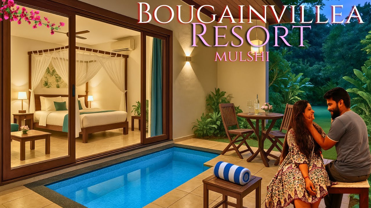 Bougainvillea Resort Mulshi | Luxury resort near Pune for Anniversary & Birthday #luxuryresort #stay