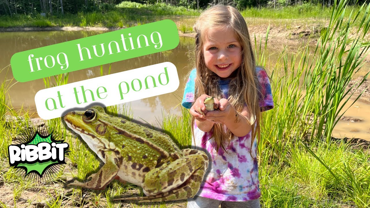 Frog Hunting at the Pond