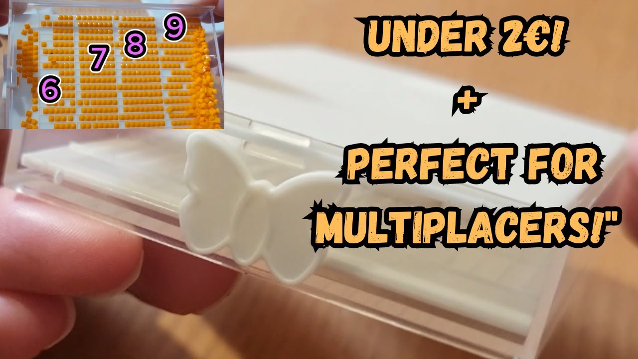 Affordable Diamond Painting Tray Review from TEMU: Perfect for Multiplacers & Storage!"