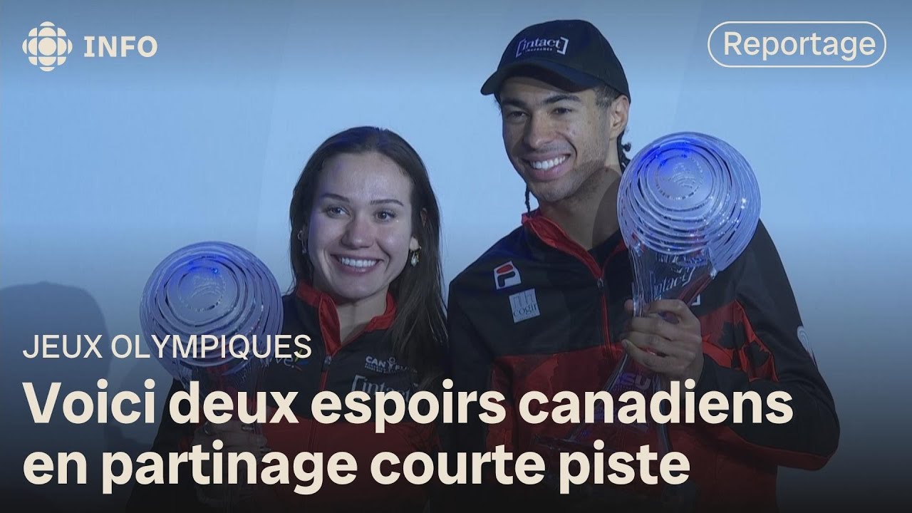 Un duo canadien prometteur en patinage courte piste pour les Jeux olympiques de Milan-Cortina