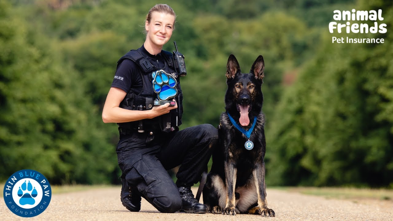 Outstanding Bravery Award 2022 - PC Grace Feavyour and Police Dog Astro from Leicestershire Police