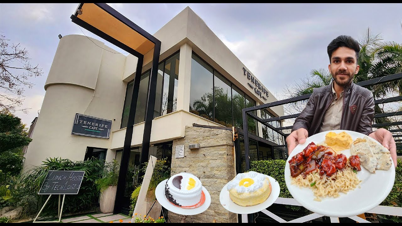 Tenerife Cafe | We went to Tenerife Cafe Lahore 😊 | TRF | Techlogix | FSI