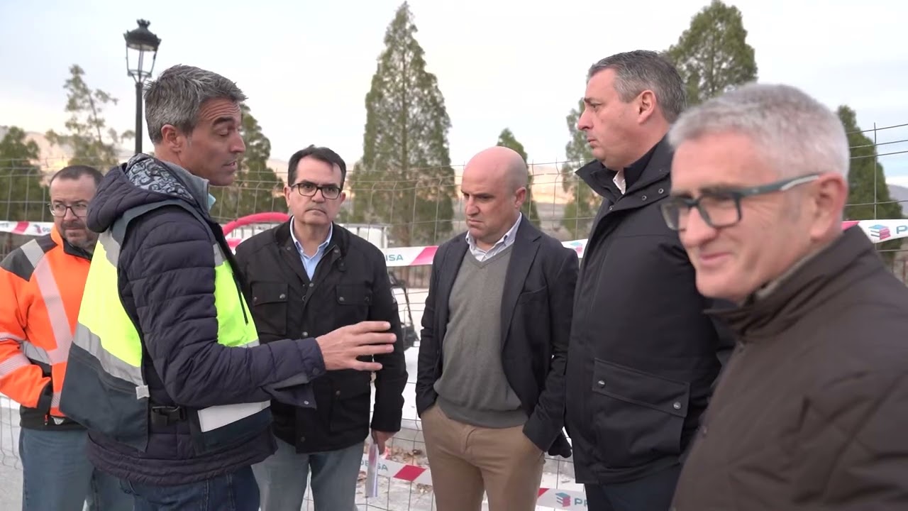 Visita obras de mejora en Armuña
