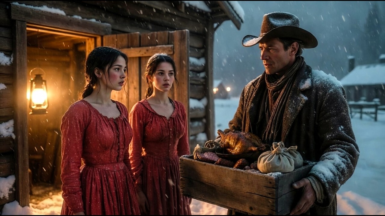 They Faced Christmas With Empty Plates — Until A Lone Rancher Rode Through The Snow.