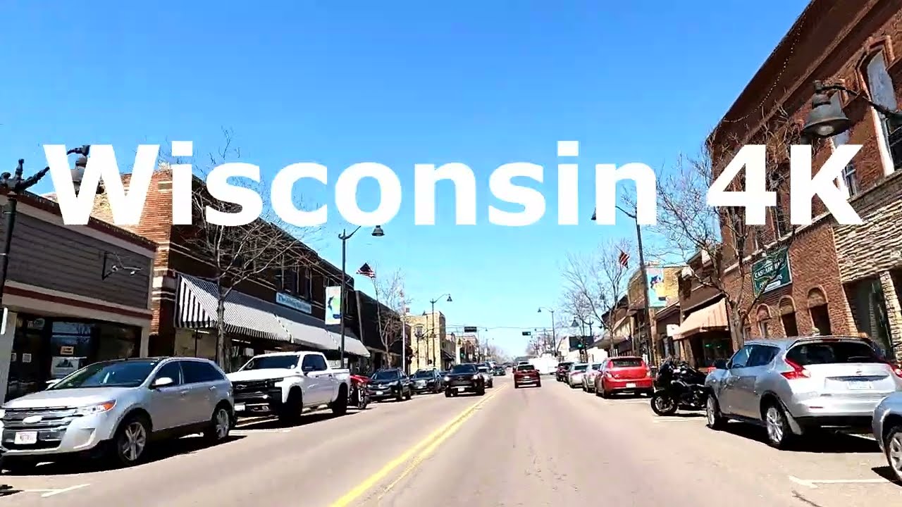 Wisconsin 🇺🇸 4K - Rural America - Wisconsin Drive