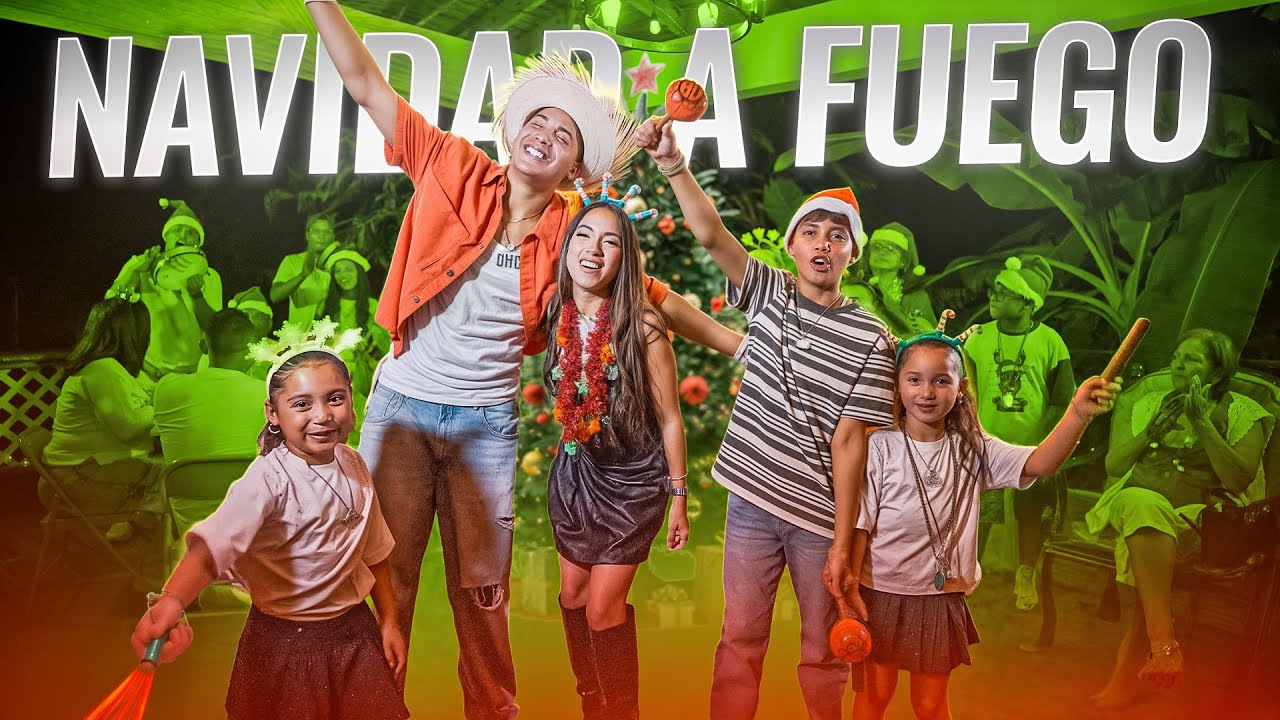 NAVIDAD A FUEGO 🔥 VIDEO MUSICAL 🎶