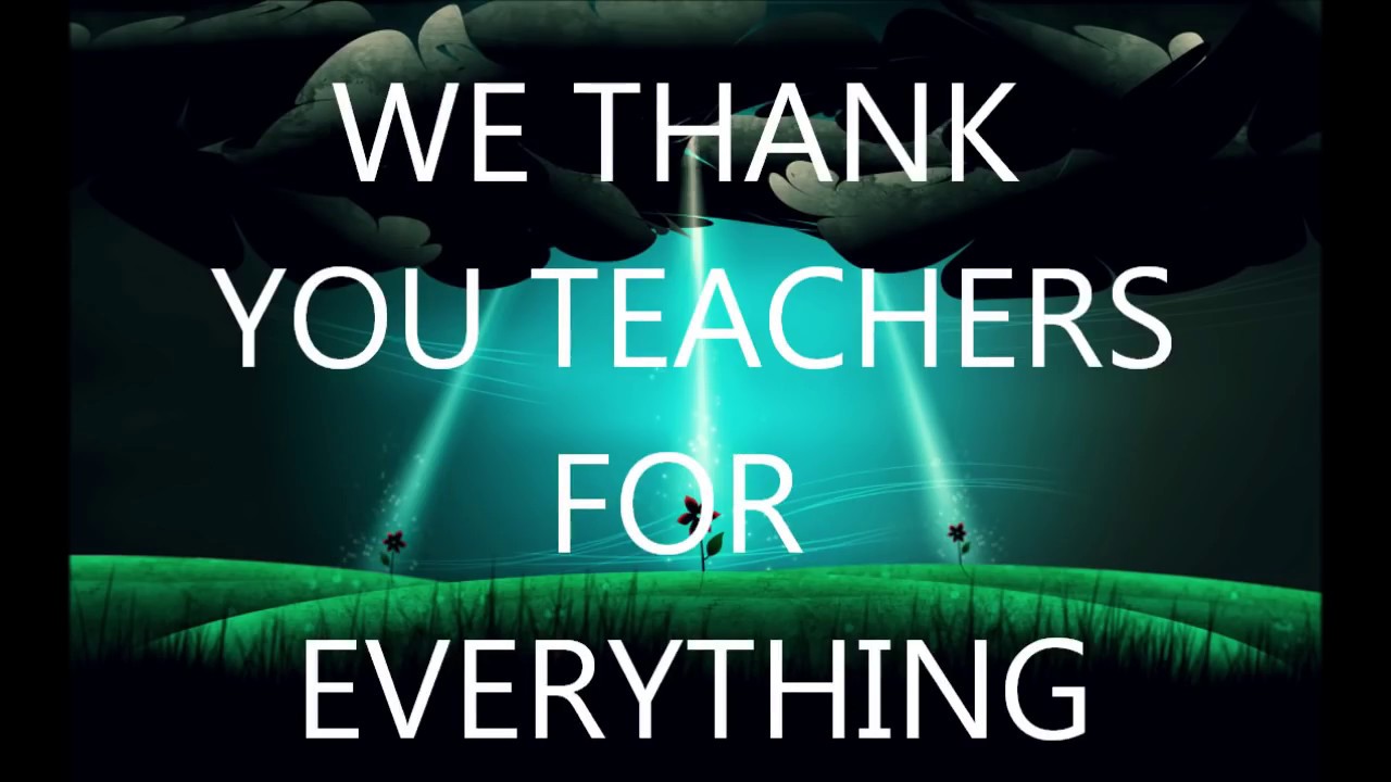 BEST SONG FOR TEACHERS DAY//Special Celebration Song [[karaoke  available]]
