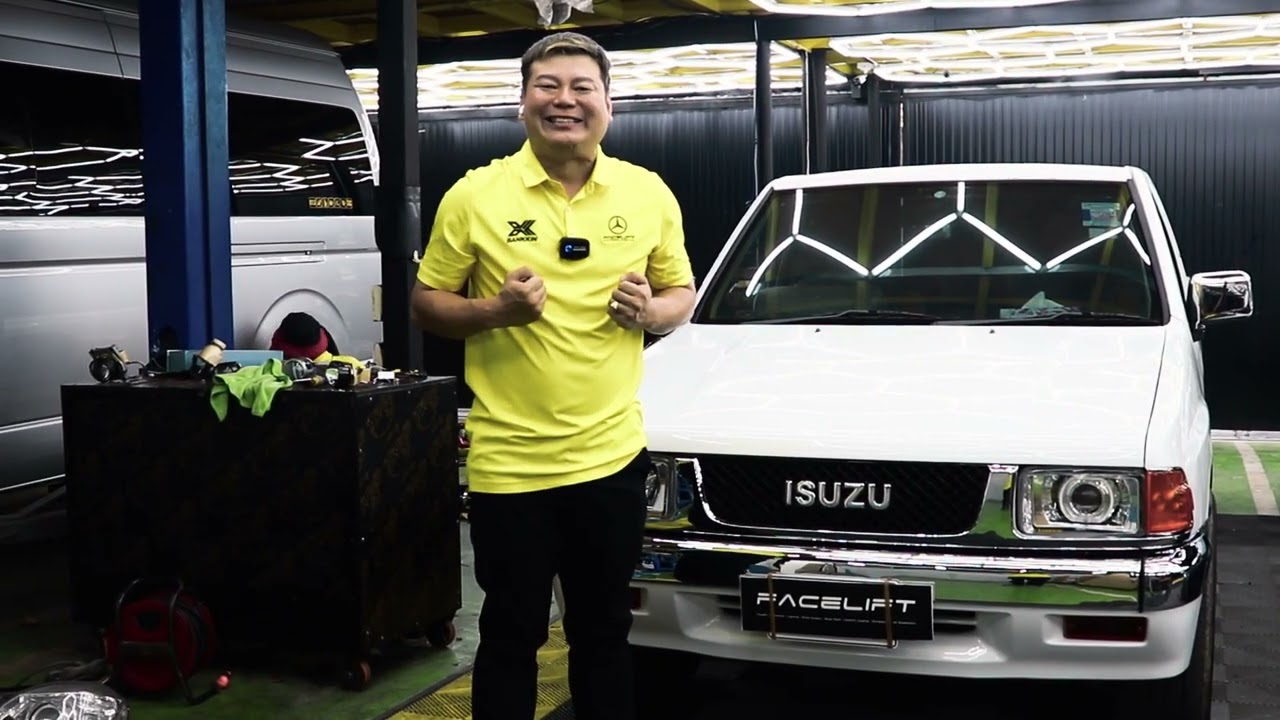 เฮียรีวิว Isuzu TFR แก้ไขไฟหน้าไม่สว่างด้วย Warp Laserlight