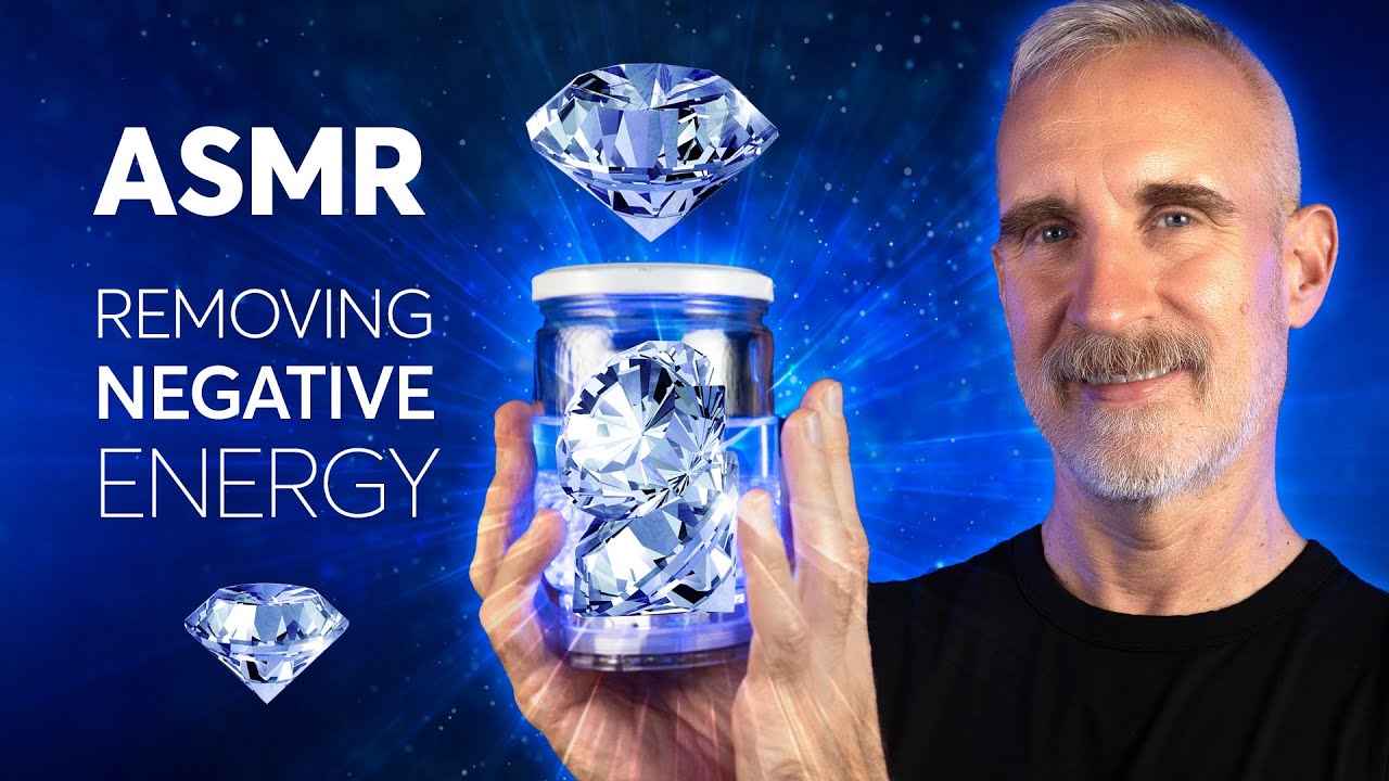 Removing Negative Energy ASMR 💎 Diamond Water 💎 Positive Affirmations