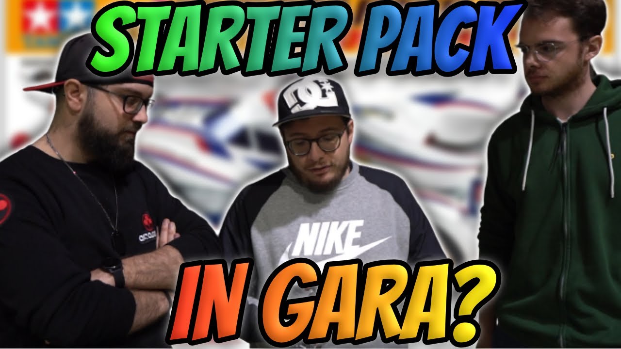 MINI4WD STARTER PACK MA - SI PUO' GAREGGIARE?