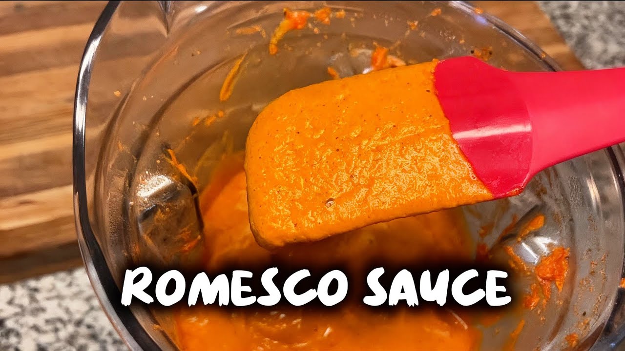 Easy Vegan Romesco Sauce (Smoky, Creamy & Good on EVERYTHING!)