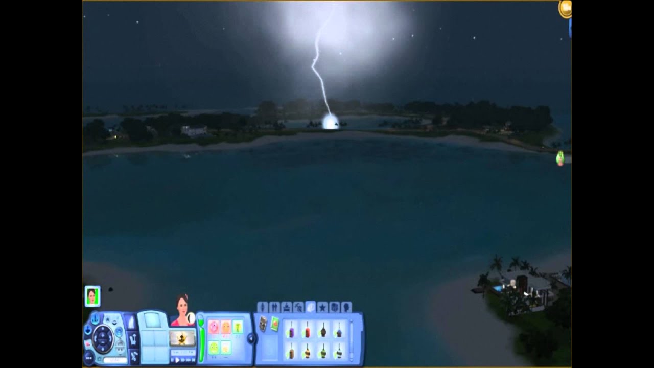 Sims 3 Lightning Strikes (Mod Created)