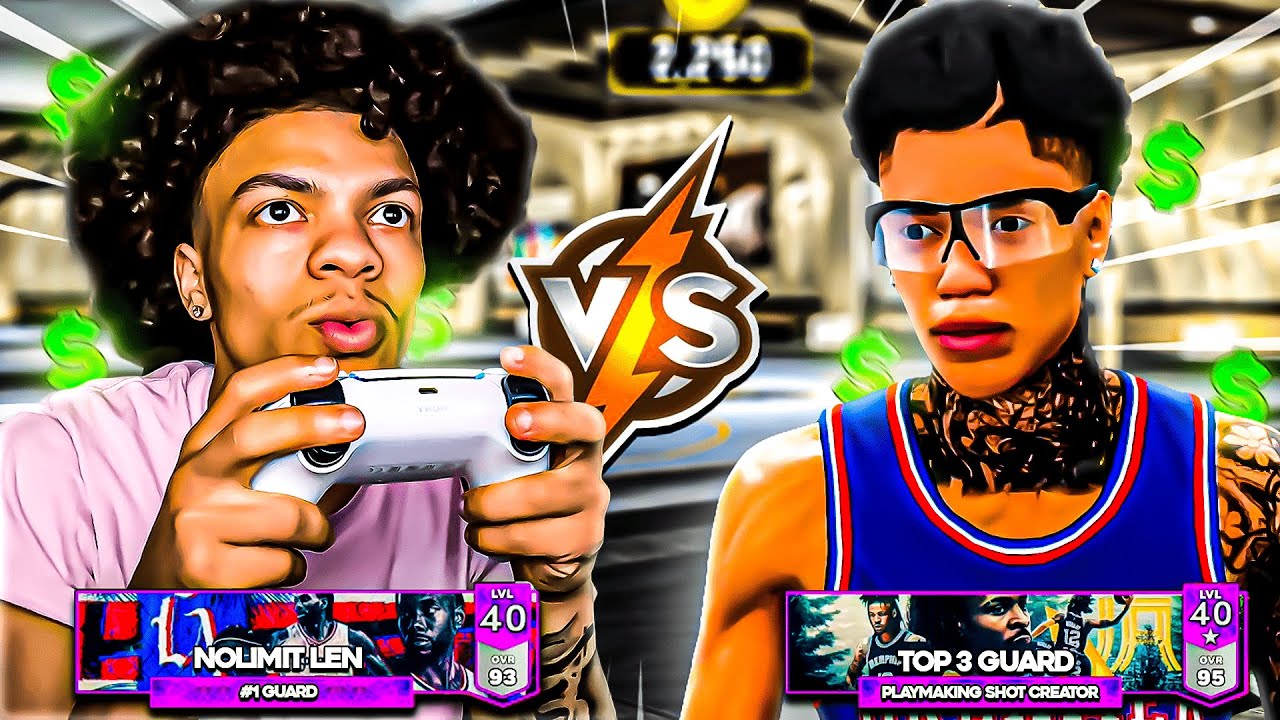 NOLIMIT LEN vs TOP 3 GUARD on NBA 2K23! BEST DRIBBLE MOVES + JUMPSHOT on 2K23! ($1000 WAGER SOON)