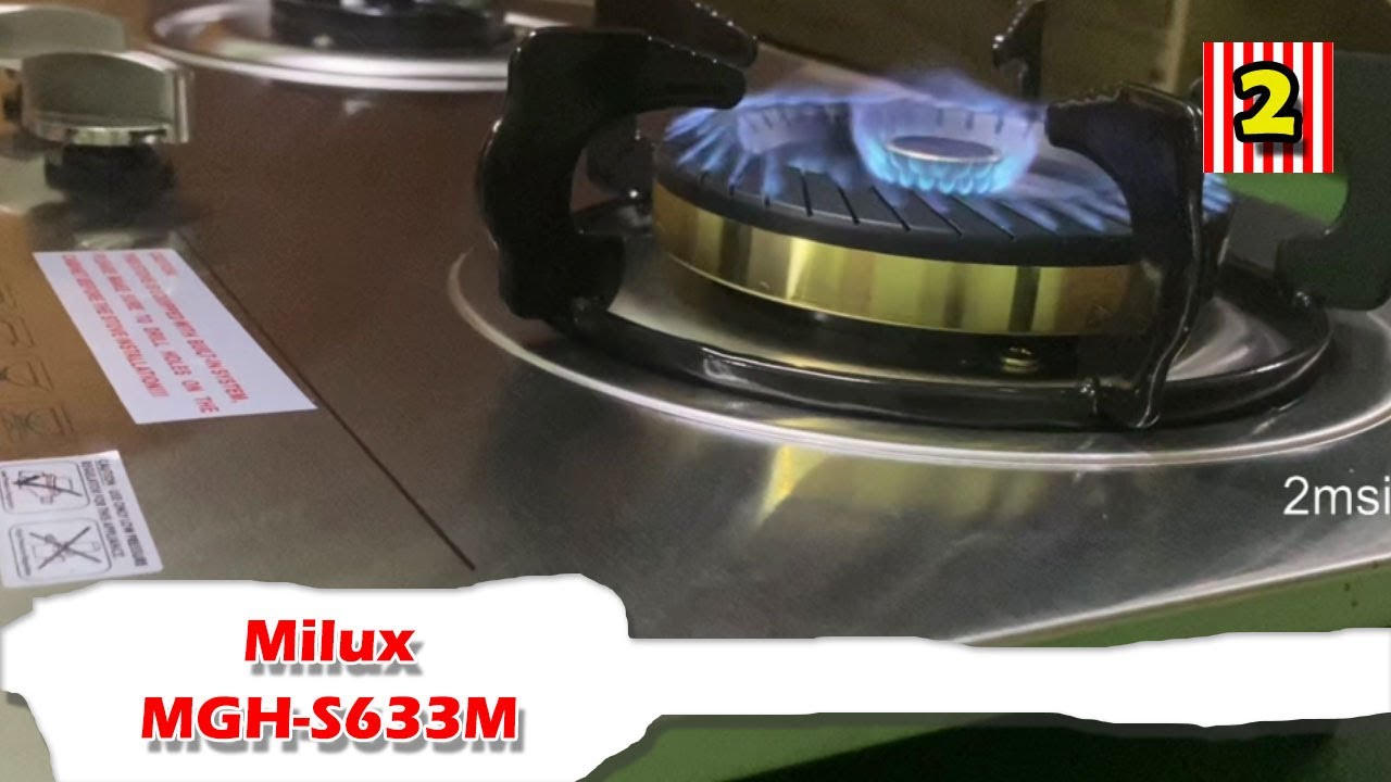 Milux Hob Gas Burner MGH-S633M Unboxing Dapur Gas | Home Appliance
