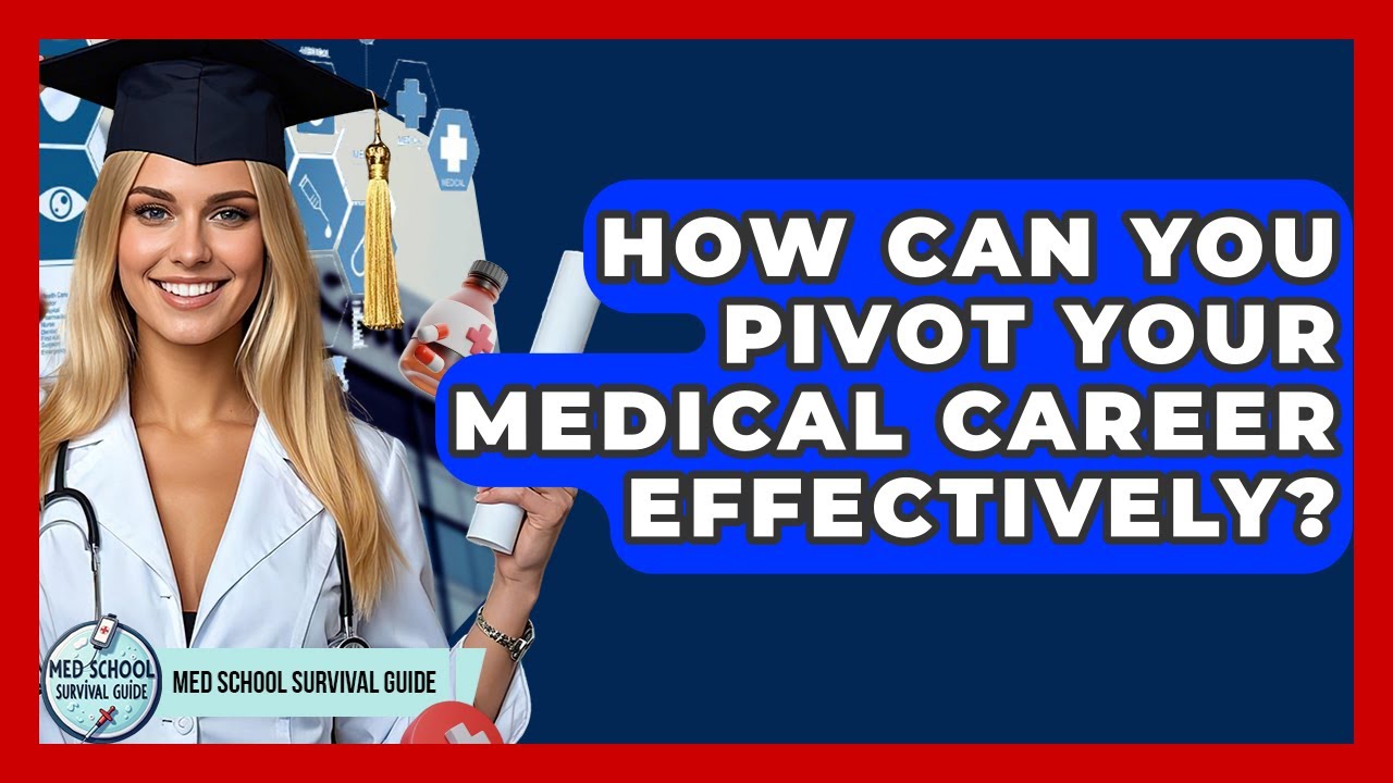 How Can You Pivot Your Medical Career Effectively? - Med School Survival Guide
