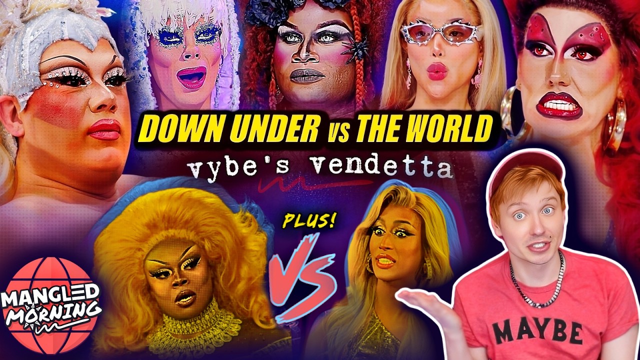 Drag Race Down Under vs The World: КОМАНДНЫЙ КОШМАР + Onya Nurve vs The World