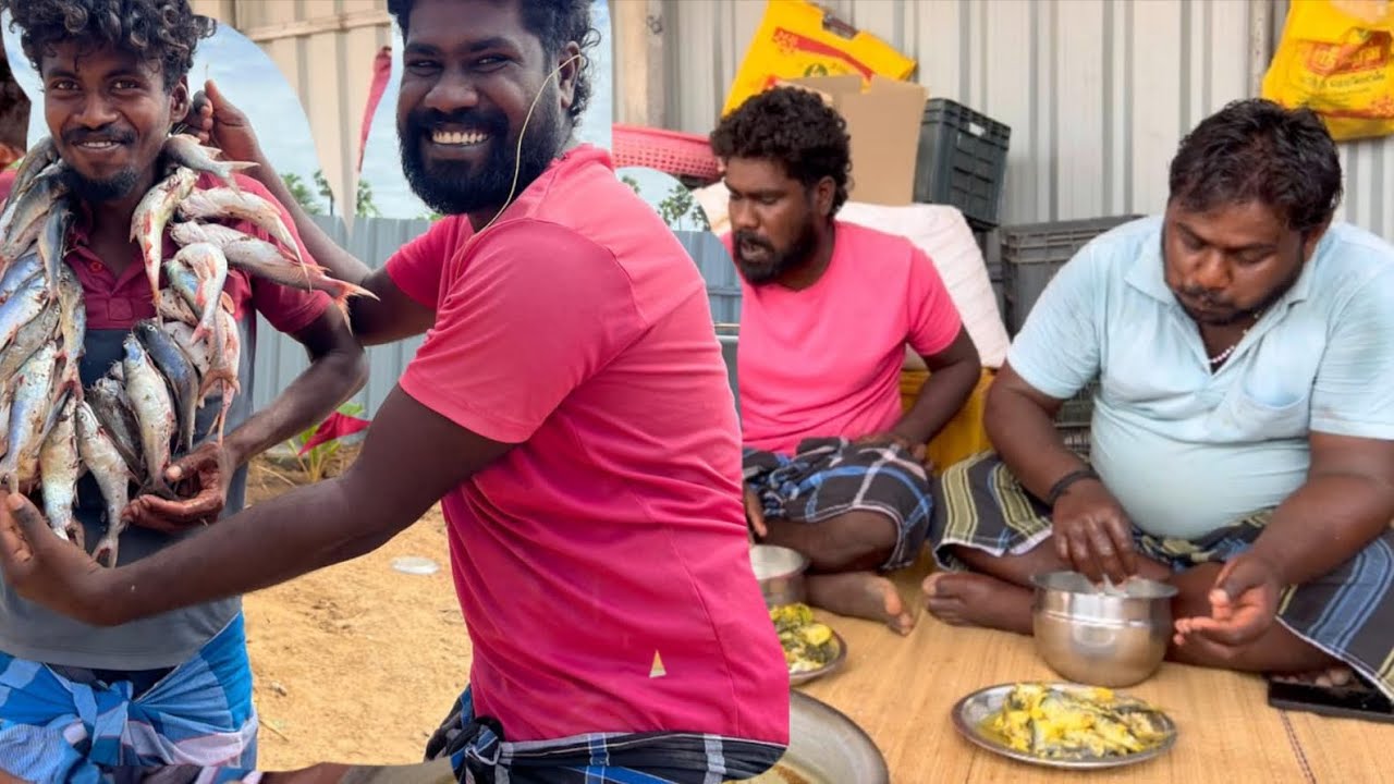 மரியதாஸ் தூண்டி போட்டு புடிச்ச கெளுத்தி மீன்  சமையல்