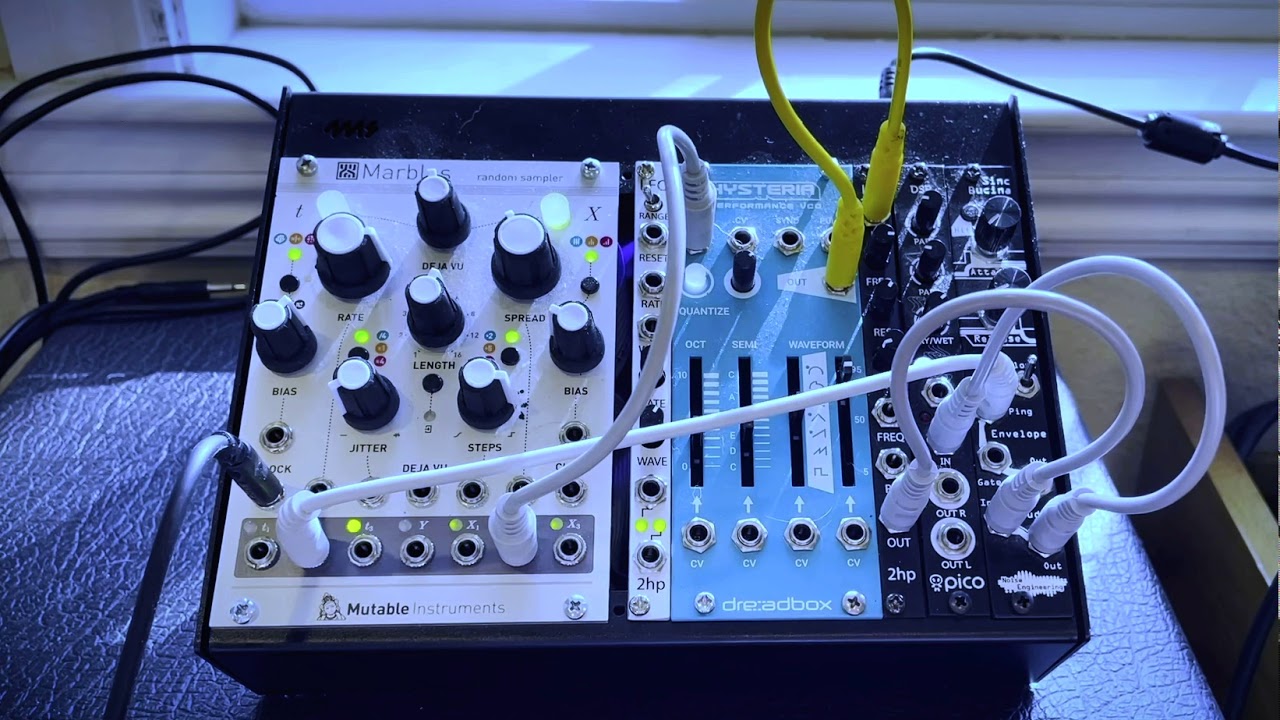 Roll The Dice (Marbles Mutable Instruments - Erica Pico DSP - Sinc Bucina - Hysteria Dreadbox)