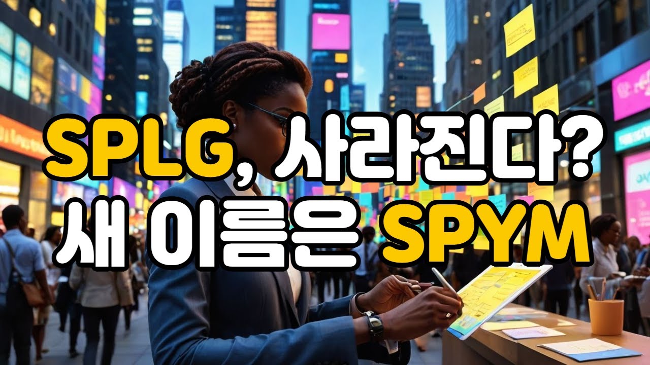 SPLG가 SPYM으로 바뀐다? S&P500 투자자는 이렇게 하세요