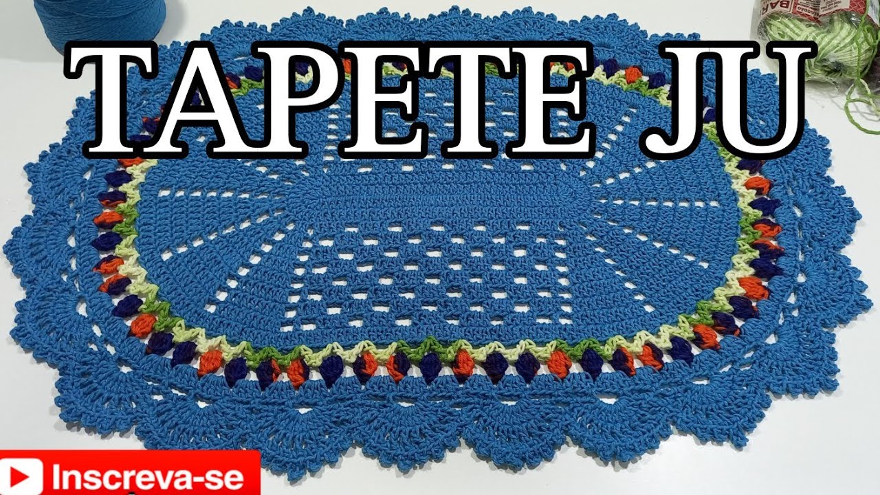 TAPETE JU / TAPETE COM TULIPINHA