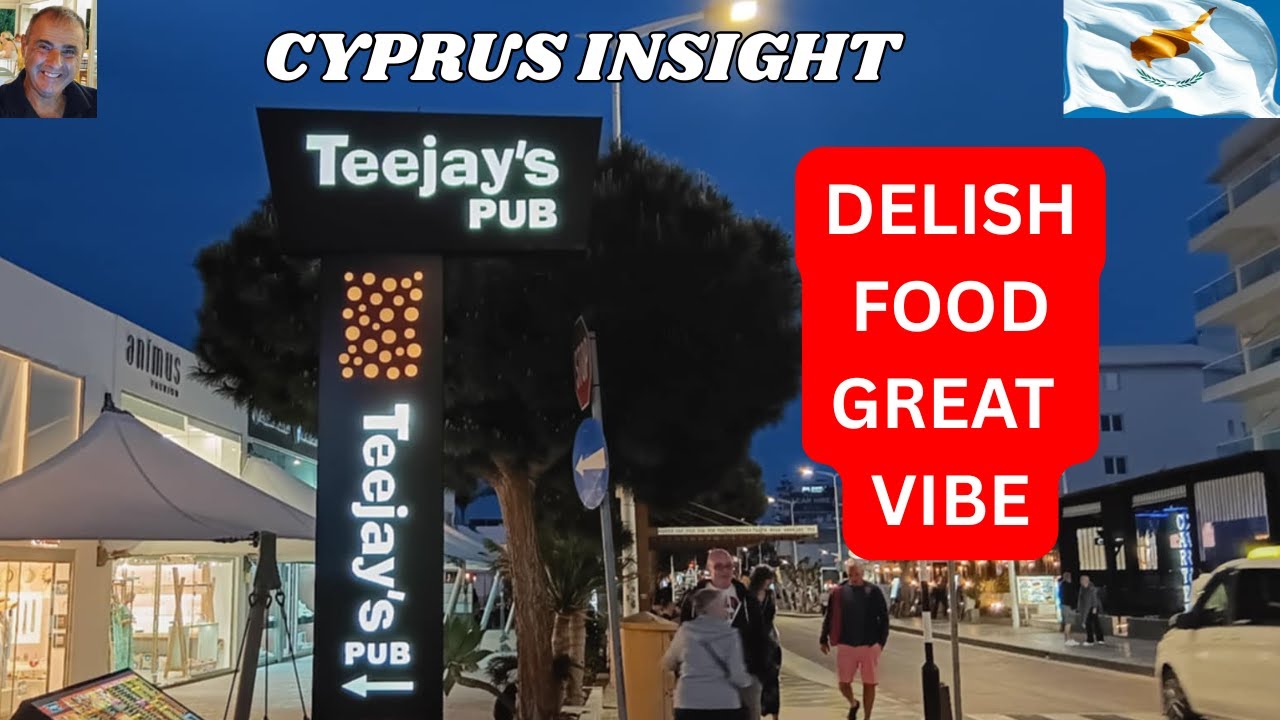 Teejay's Pub Protaras Cyprus - BEST Food, Beer & Entertainmnet.