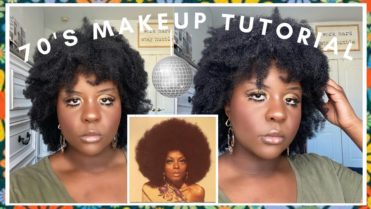 a quick 70s makeup tutorial 🌸 (Inspo: Diana Ross)