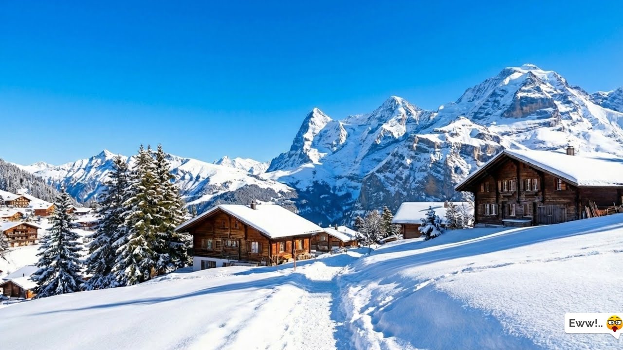 Grindwald Switzerland 🇨🇭 The Most Beautiful Swiss Village In Winter 