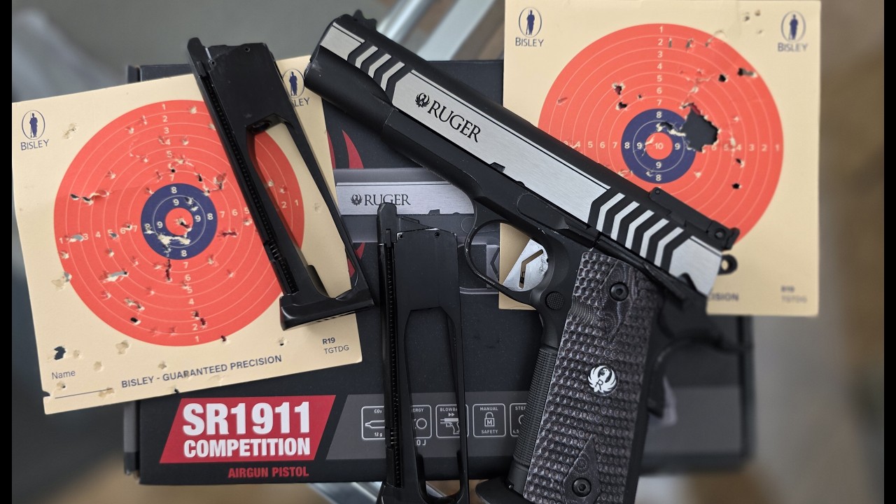 Umarex Ruger SR1911 Competition in 4.5mm CO2| 1000 Round Owner's Review