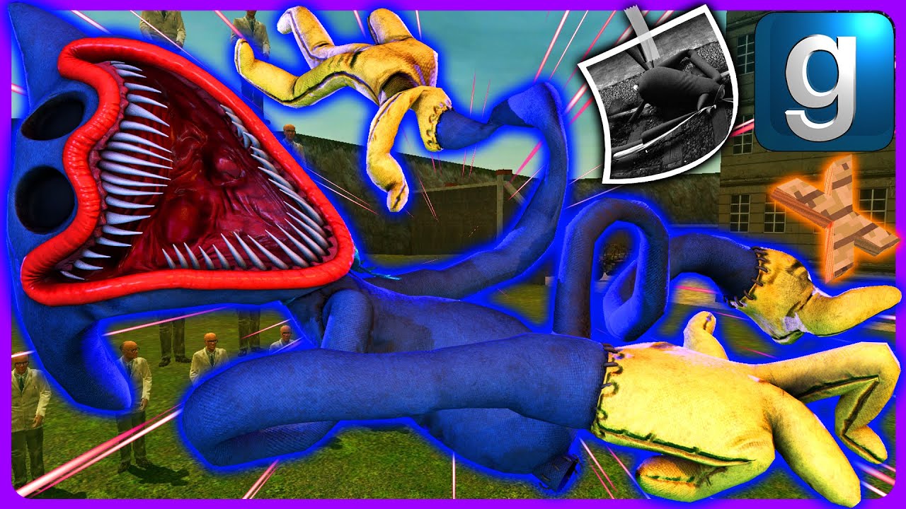 Gmod Poppy Playtime | Torturing Poppy Playtime Hallucination Huggy Wuggy!