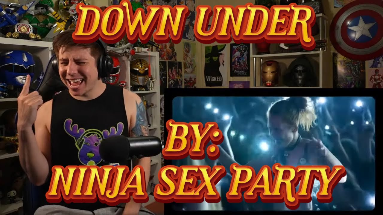 AN AUSSIE CLASSIC!!!!!! Blind reaction to Ninja Sex Party - Down Under