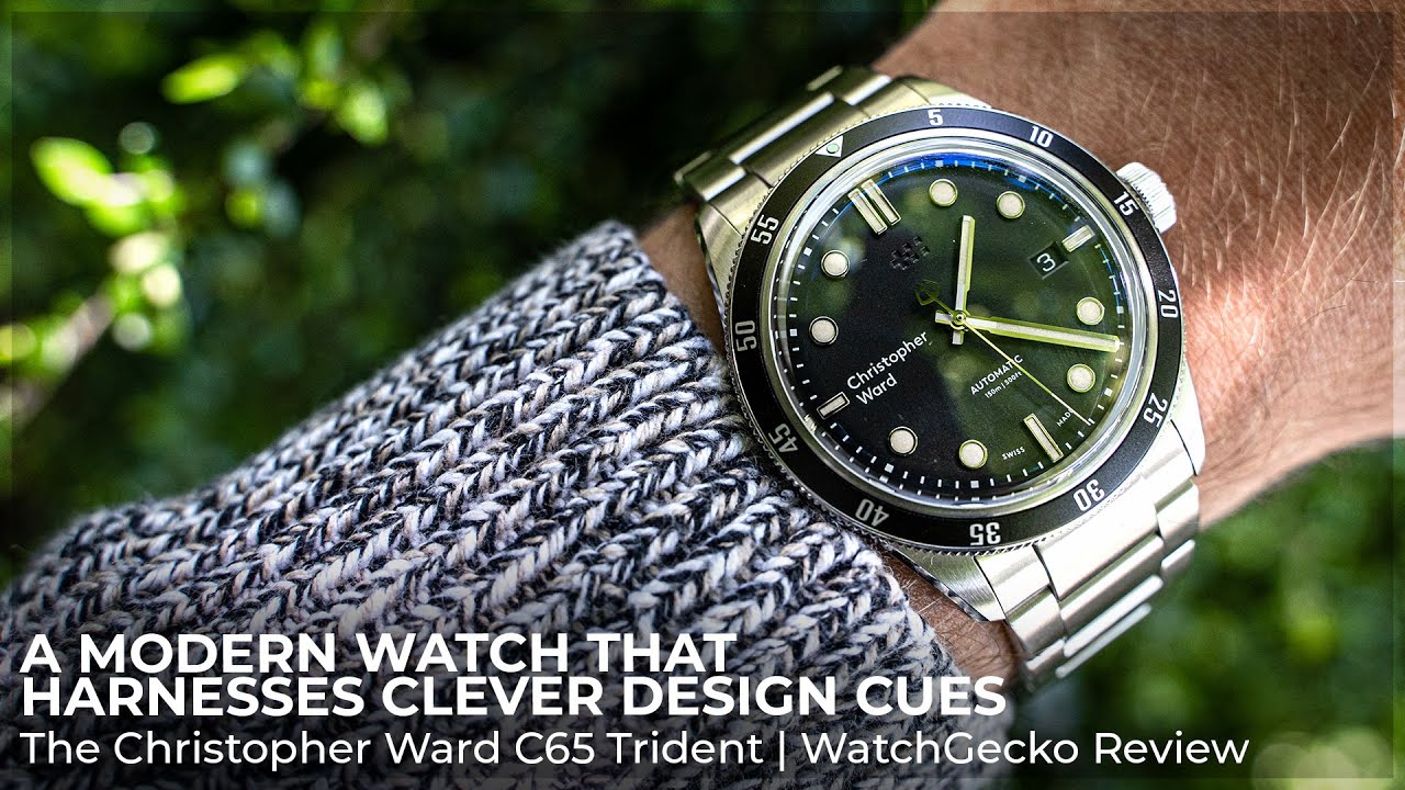 A Modern Watch That Harnesses Clever Design Cues | The Christopher Ward C65 Trident Automatic Review