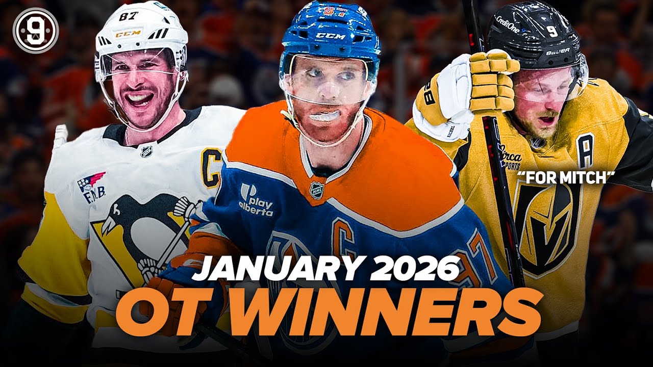 Every NHL OT Goal from January (2025-26)
