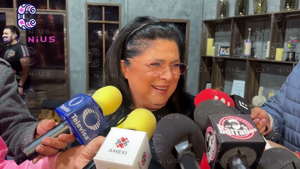 VICTORIA RUFFO desmiente a VADHIR DERBÉZ de su padre EUGENIO: Cada quien habla como le va enla feria