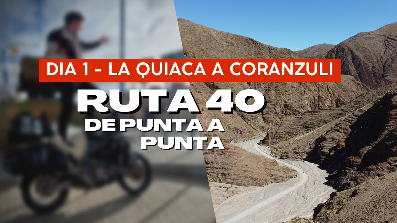 RUTA 40 | La parte mas REMOTA Y MAS LINDA | DIA 1 - De La QUIACA a CORANZULI