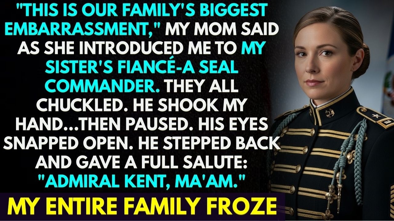 They Mocked Me at My Sister’s Engagement—Until Her Navy SEAL Fiancé Stood Up and Saluted.