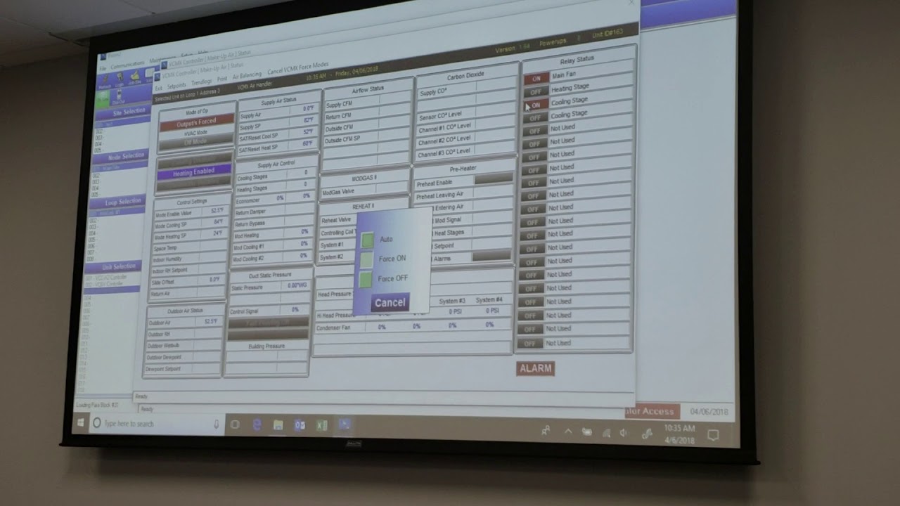 HVAC: Aaon Watt Master:Prism software training