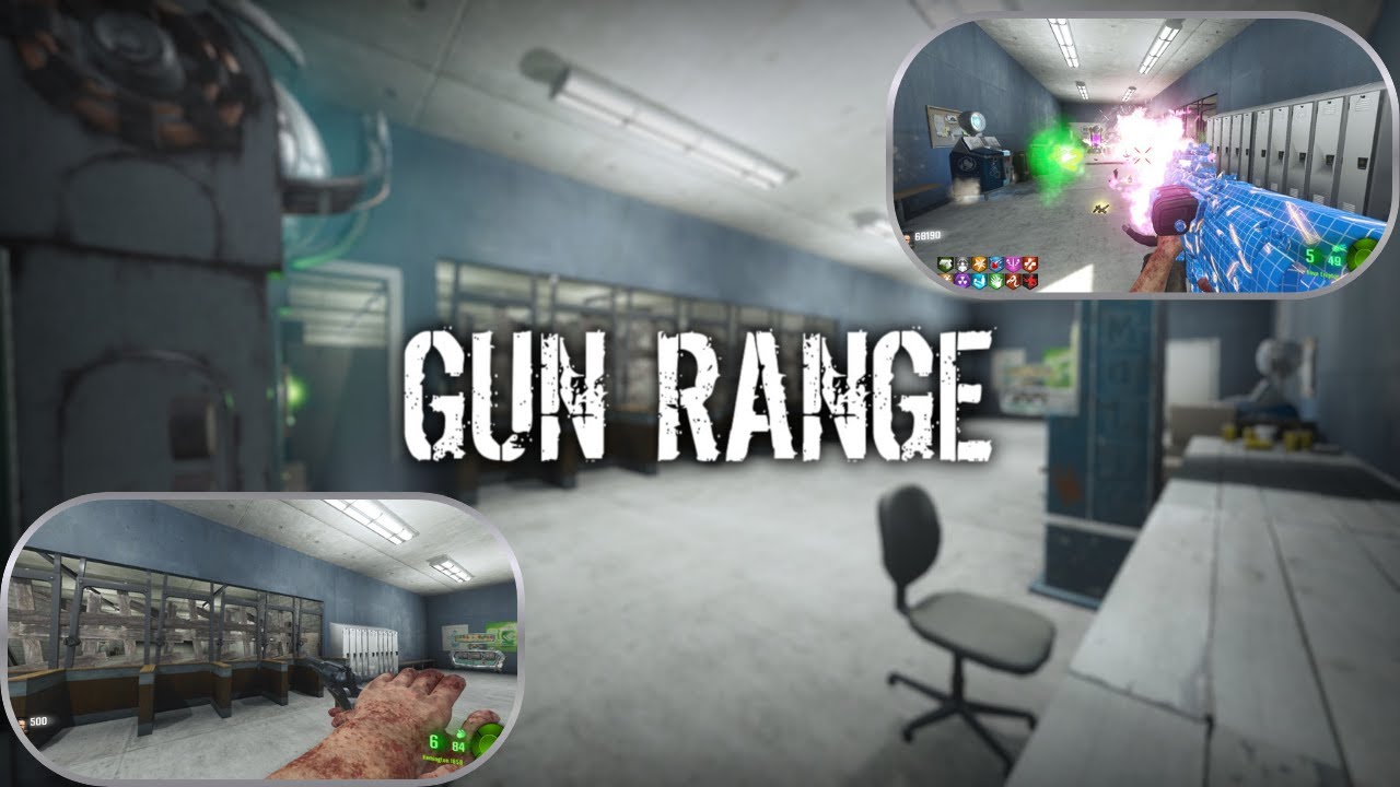 Gun Game on the NEW Gun Range by Vuflub! BO3 Custom Zombies