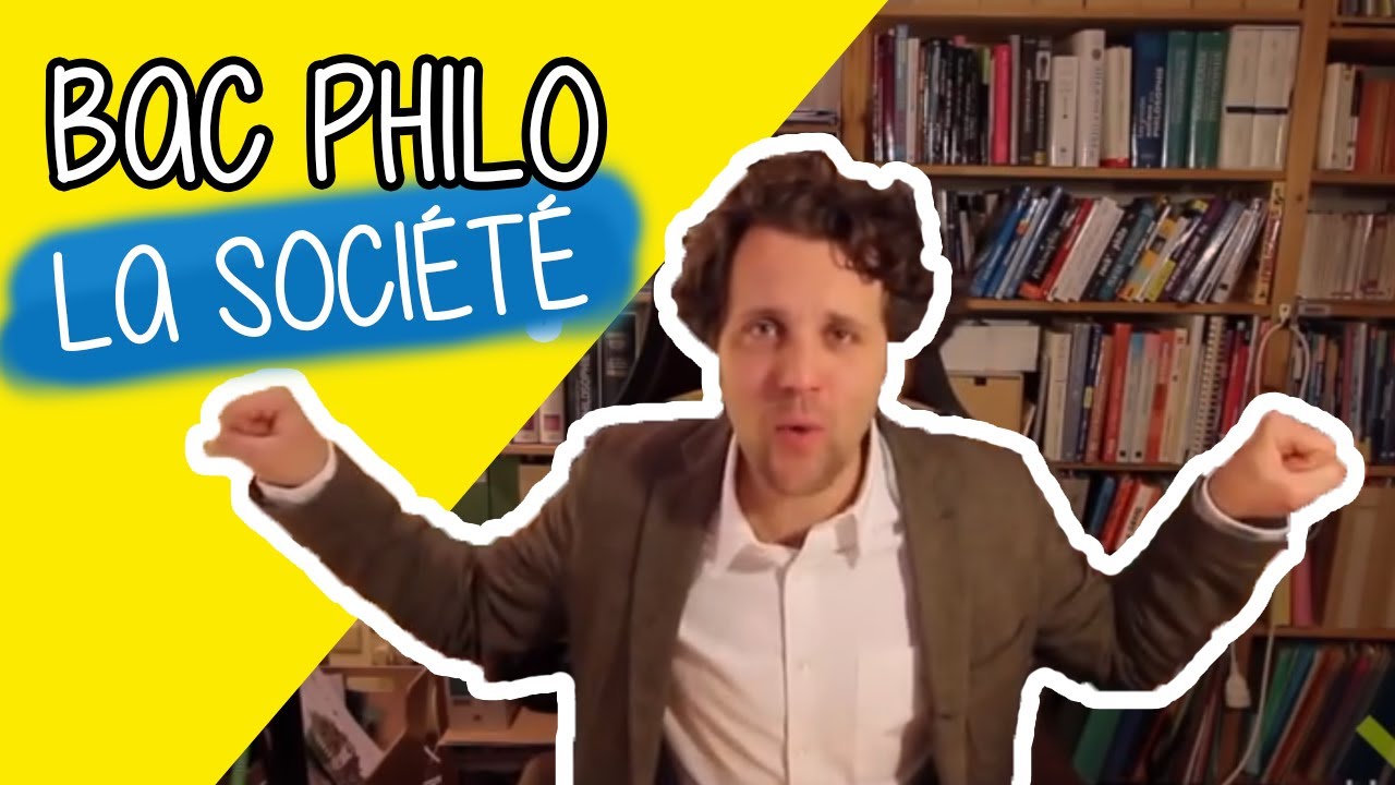 Philo Terminale - La société (ancien bac)