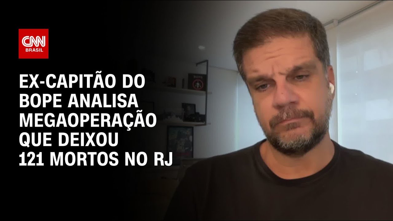 Ex-capitão do Bope analisa megaoperação contra o CV | CNN 360º