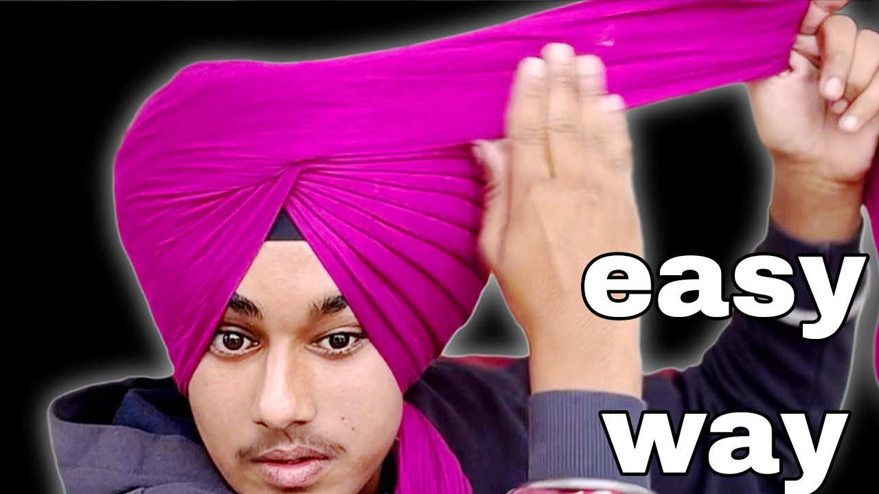Amritsar Shahi Pagg Tutorial | Clean Layers & Creative Finishing | Beginner Friendly