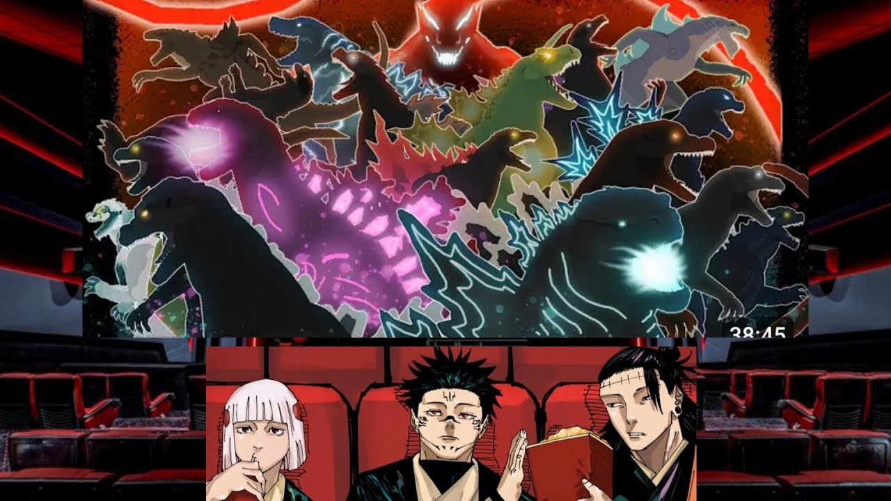 El mundo de Jujutsu kaisen reacciona a otros universos/Battle Royale Godzillas parte 1/capitulo 8