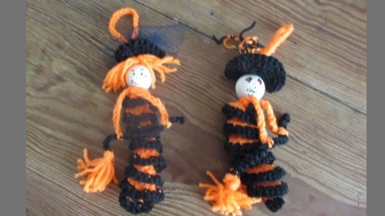 Les chenilles d'Halloween au crochet - La Grenouille Tricote